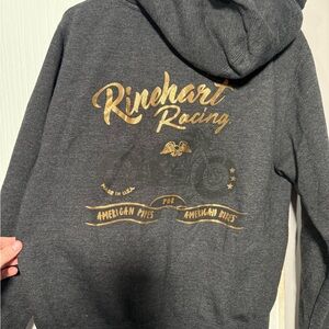 Rinehart Racing Gray Hoodie